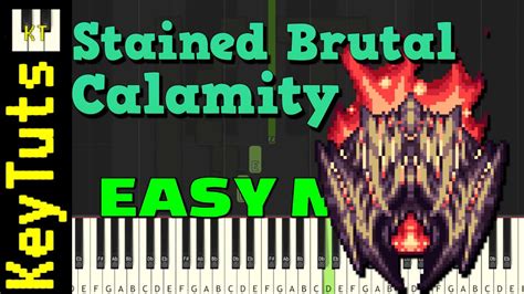 stained brutal calamity lyrics|stained brutal calamity sheet music.